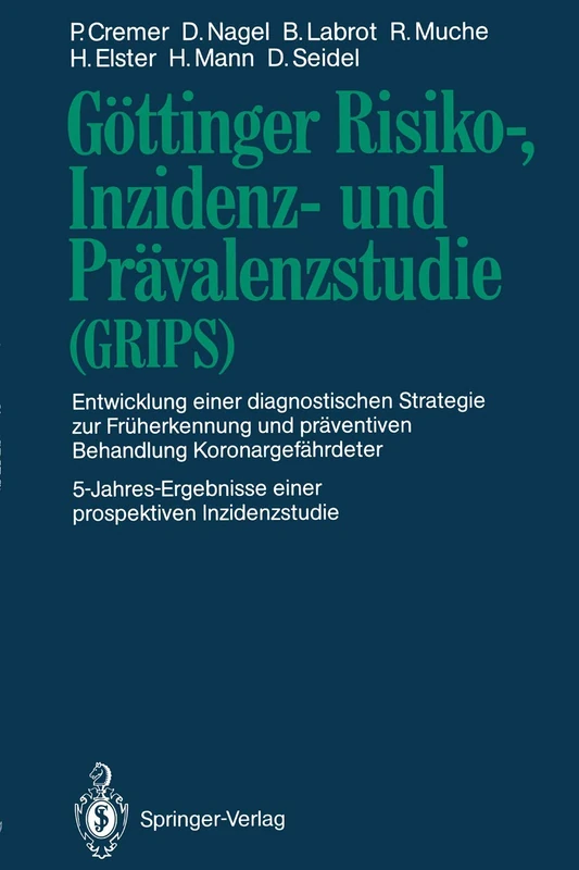 Göttinger Risiko-, Inzidenz- und Prävalenzstudie (GRIPS): Entwicklung einer diagnostischen Strategie zur Früherkennung und präventiven Behandlung ... einer prospektiven Inzidenzstudie - Image 1