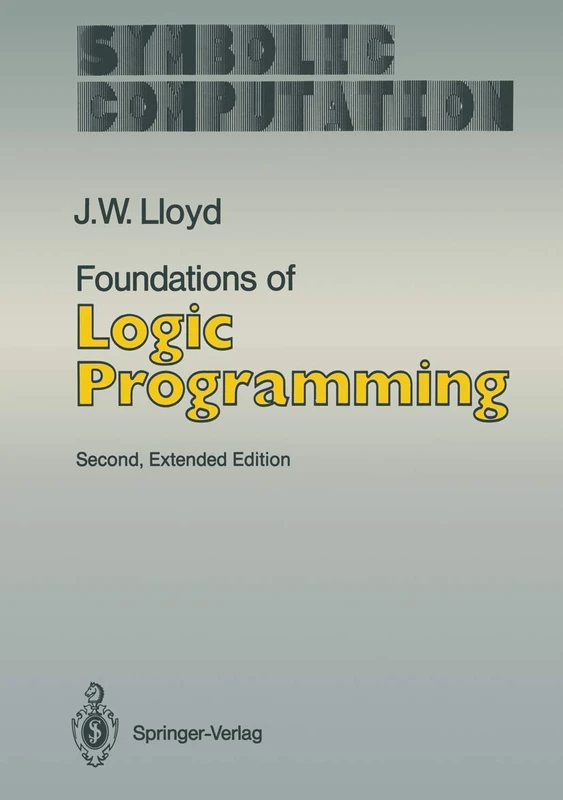 Foundations of Logic Programming (Symbolic Computation) - Image 1