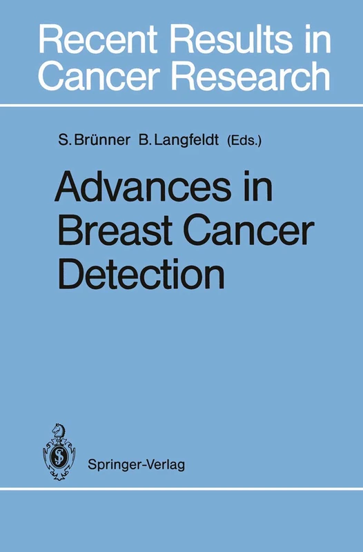 Advances in Breast Cancer Detection: 119 (Recent Results in Cancer Research) - Image 1