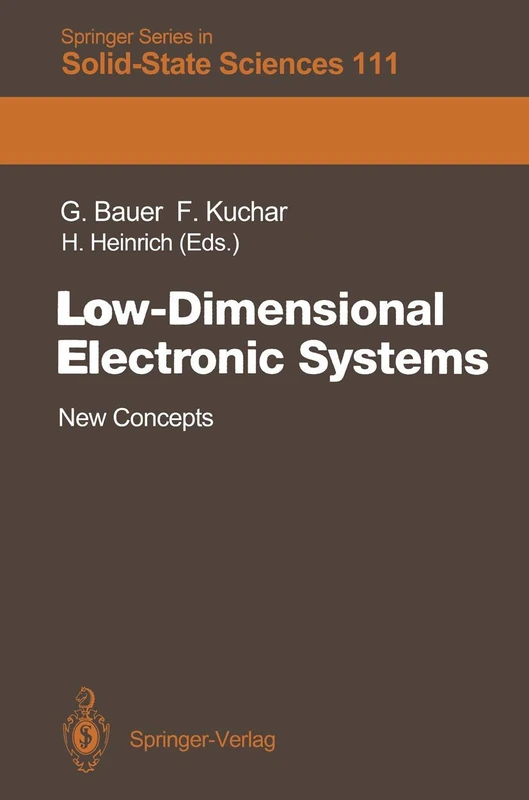 Low-Dimensional Electronic Systems: New Concepts: 111 (Springer Series in Solid-State Sciences, 111)