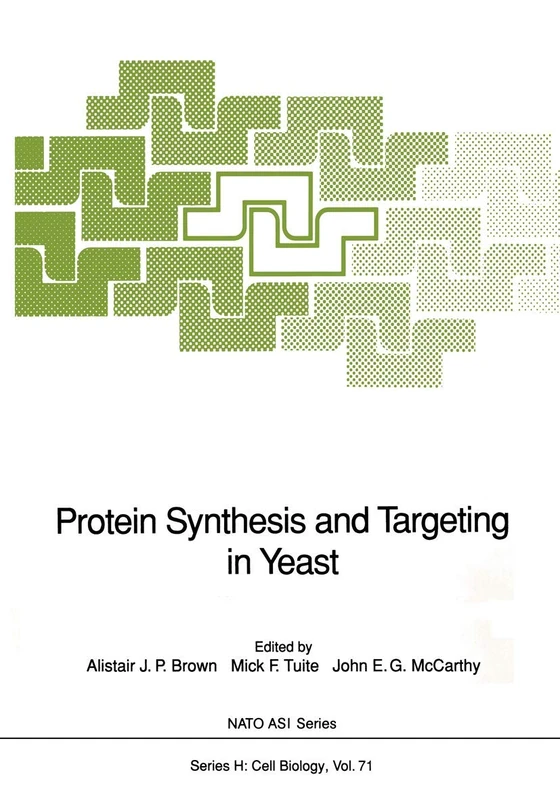 Protein Synthesis and Targeting in Yeast: 71 (Nato ASI Subseries H:, 71) - Image 1