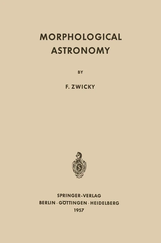 Springer - Morphological Astronomy - Science & Astronomy Book