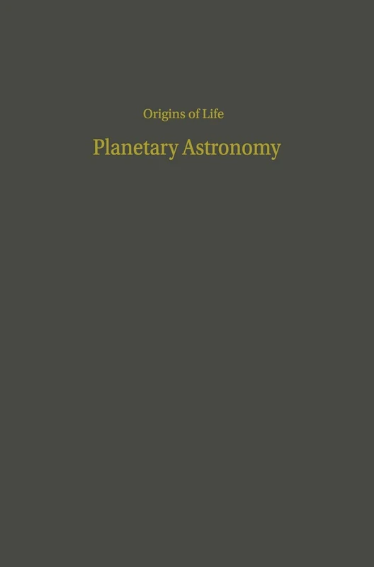 Proceedings of the Third Conference on Origins of Life: Planetary Astronomy