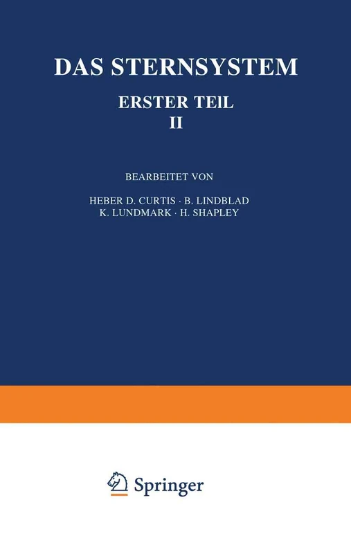 Das Sternsystem: Erster Teil