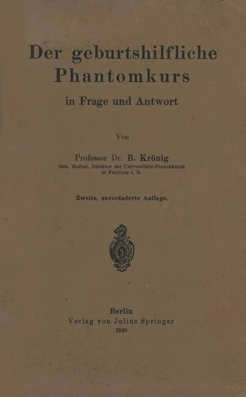 Der geburtshilfliche Phantomkurs in Frage und Antwort