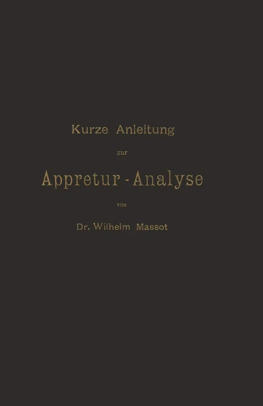 Kurze Anleitung zur Appretur-Analyse - Image 1