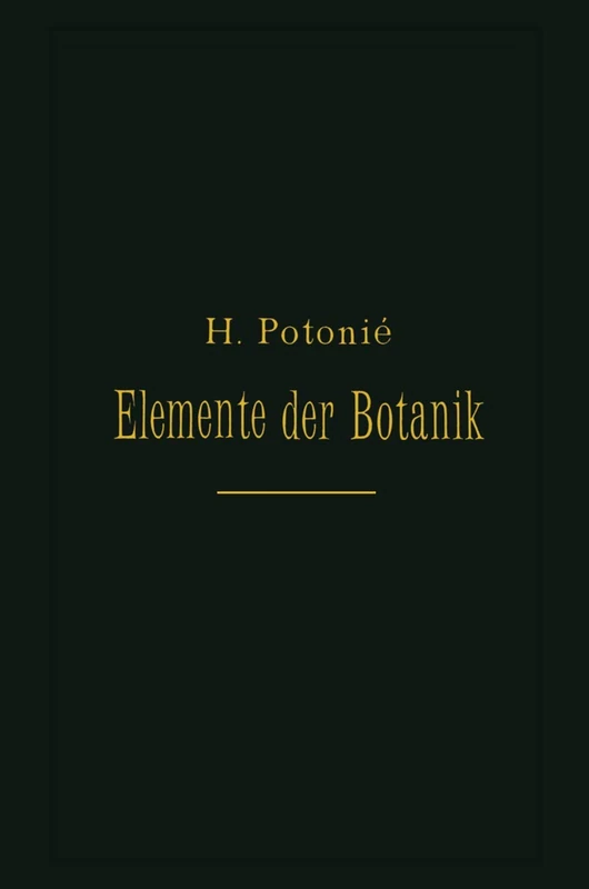 Elemente Der Botanik