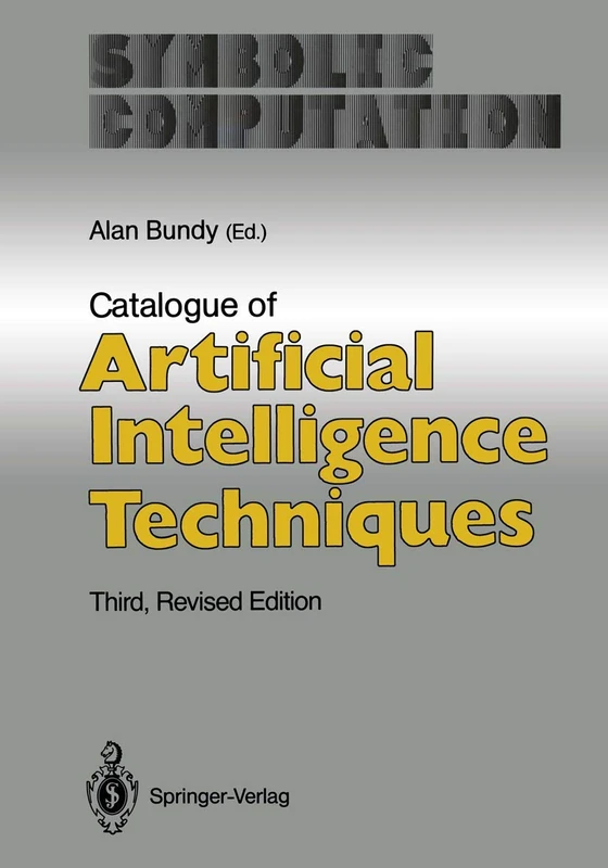 Catalogue of Artificial Intelligence Techniques (Symbolic Computation)