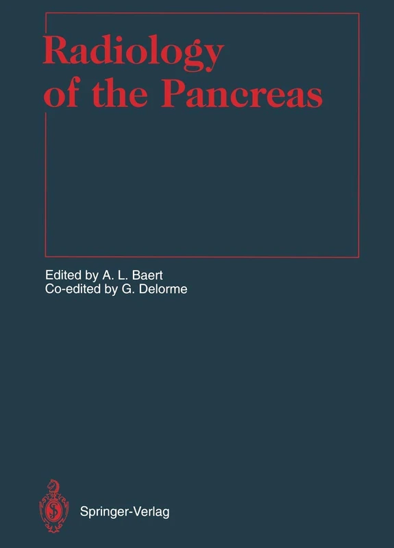 Radiology of the Pancreas (Medical Radiology)