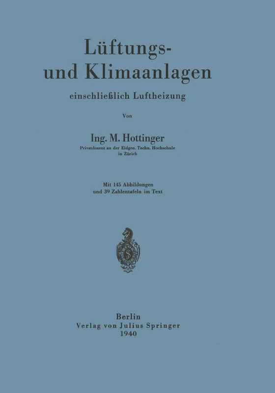 Lüftungs- und Klimaanlagen einschließlich Luftheizung