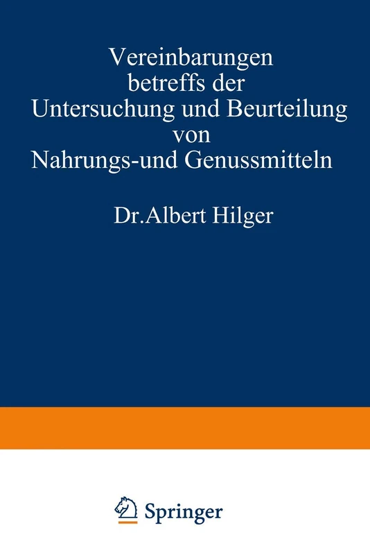 Vereinbarungen betreffs der Untersuchung und Beurteilung von Nahrungs- und Genussmitteln sowie Gebrauchsgegenständen - Image 1