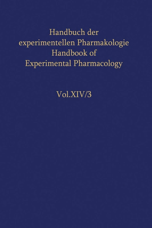 The Adrenocortical Hormones: 14 / 3 (Handbook of Experimental Pharmacology, 14 / 3)