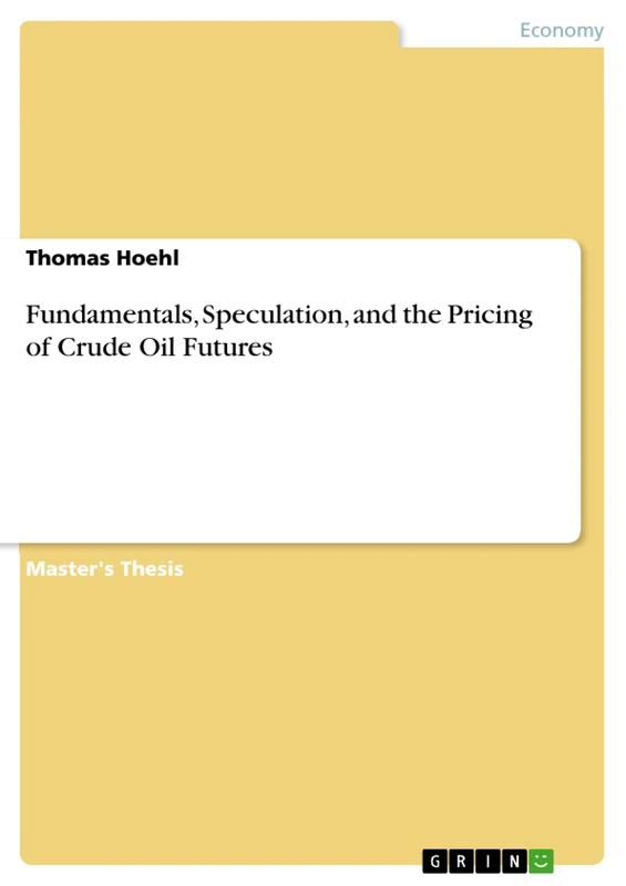 Fundamentals, Speculation, and the Pricing of Crude Oil Futures - Image 1