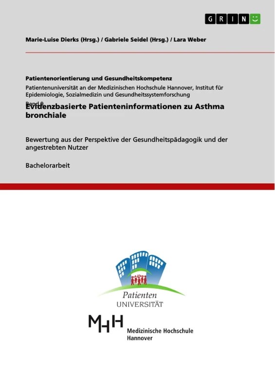 Evidenzbasierte Patienteninformationen zu Asthma bronchiale: Bewertung aus der Perspektive der Gesundheitspädagogik und der angestrebten Nutzer - Image 1