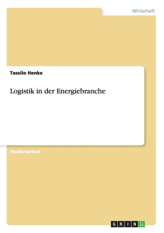 Logistik in der Energiebranche