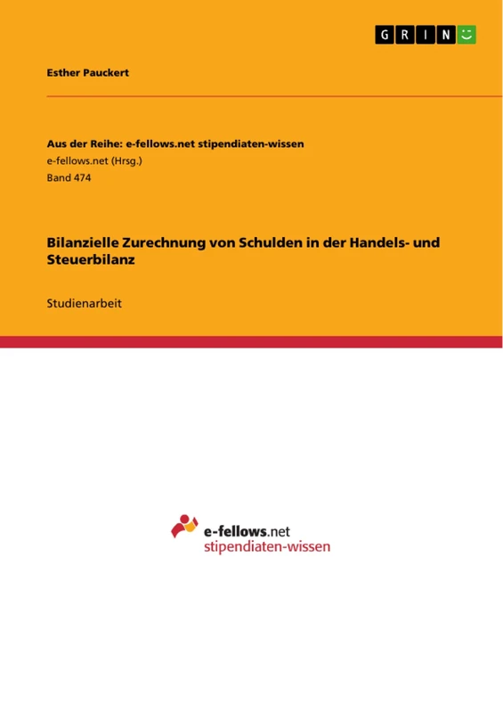 Bilanzielle Zurechnung von Schulden in der Handels- und Steuerbilanz - Image 1