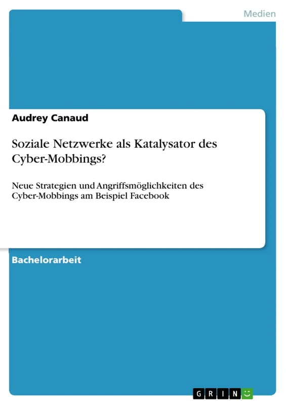 Soziale Netzwerke als Katalysator des Cyber-Mobbings?: Neue Strategien und Angriffsmöglichkeiten des Cyber-Mobbings am Beispiel Facebook