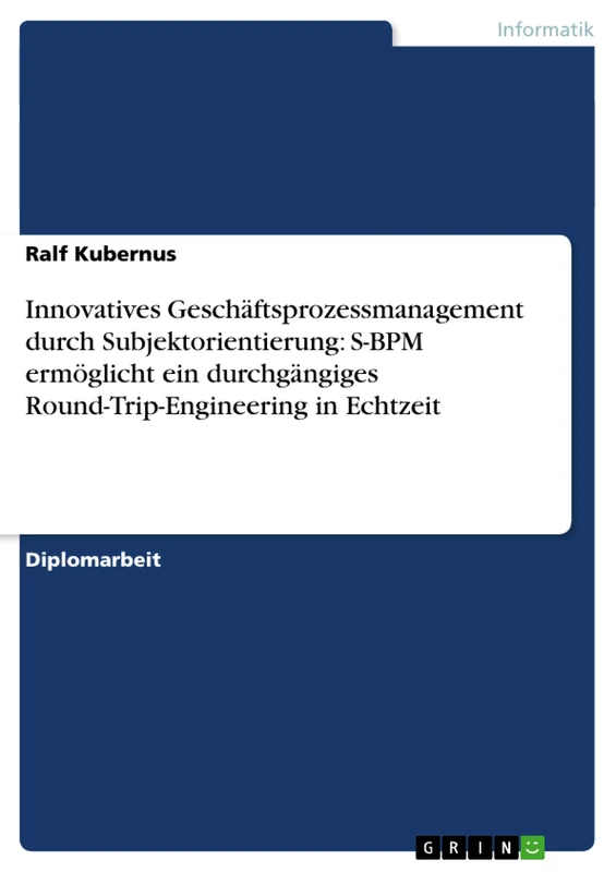 Innovatives Geschäftsprozessmanagement durch Subjektorientierung: S-BPM ermöglicht ein durchgängiges Round-Trip-Engineering in Echtzeit - Image 1