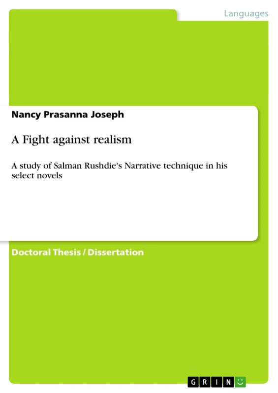 A Fight against realism: A study of Salman Rushdie's Narrative technique in his select novels - Image 1