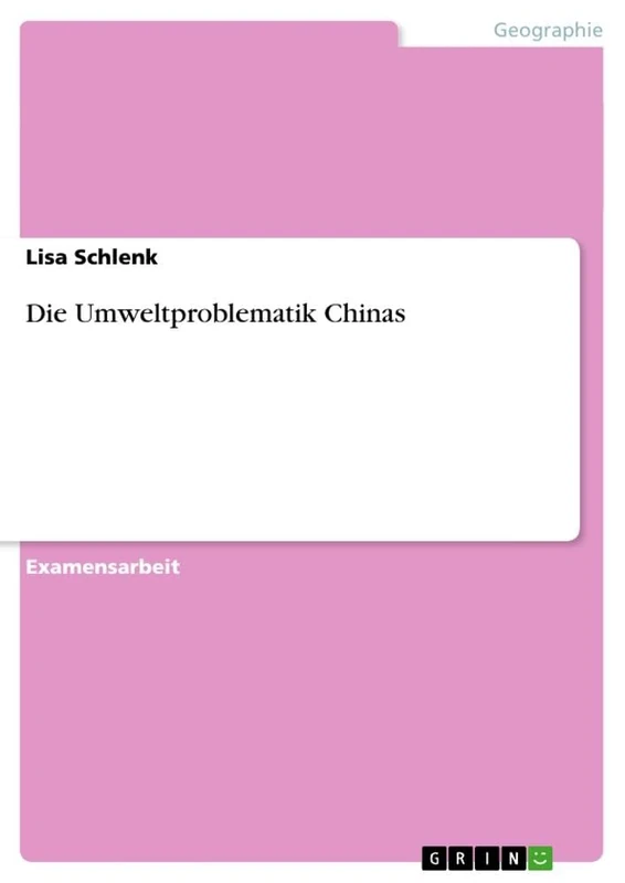 Die Umweltproblematik Chinas - Image 1