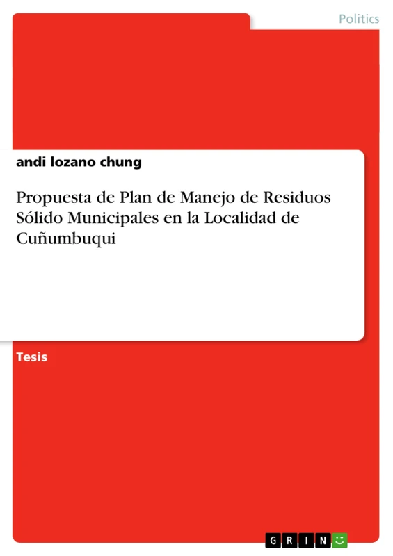 Propuesta de Plan de Manejo de Residuos Sólido Municipales en la Localidad de Cuñumbuqui - Image 1