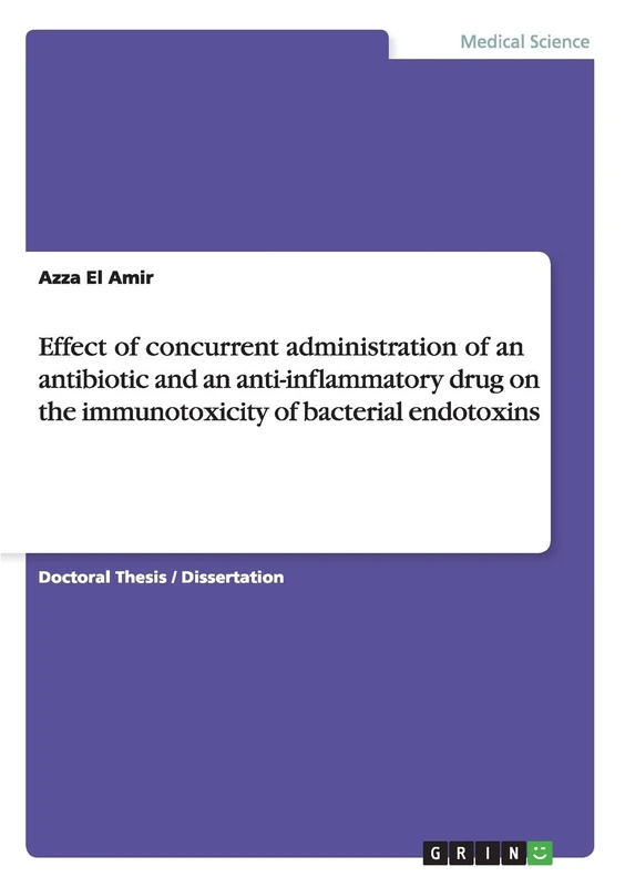 Effect of concurrent administration of an antibiotic and an anti-inflammatory drug on the immunotoxicity of bacterial endotoxins - Image 1