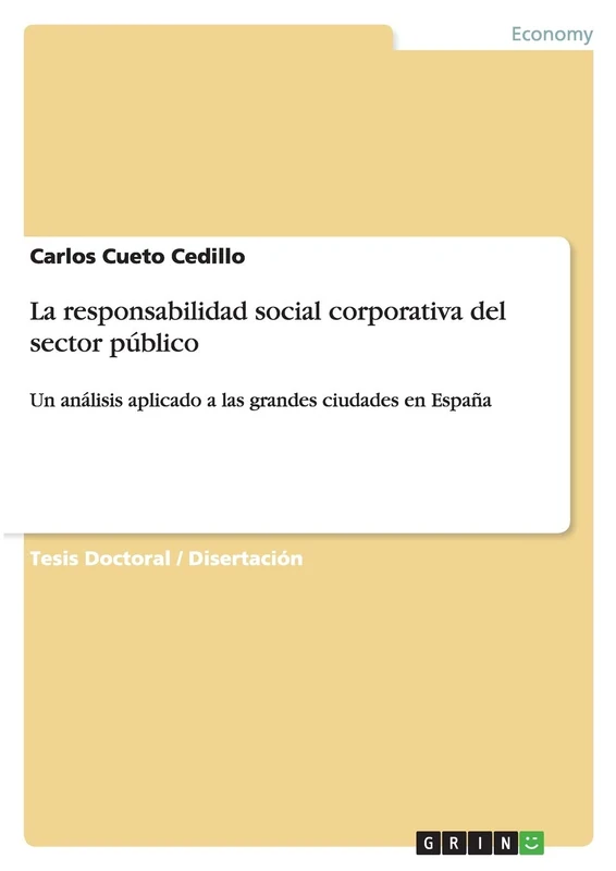 La responsabilidad social corporativa del sector público: Un análisis aplicado a las grandes ciudades en España - Image 1