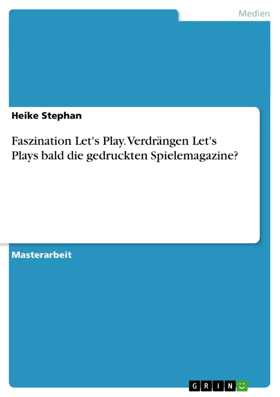 Faszination Let's Play. Verdrängen Let's Plays bald die gedruckten Spielemagazine? - Image 1