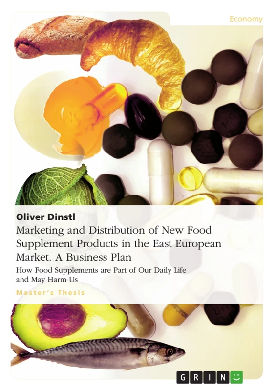 Marketing and Distribution of New Food Supplement Products in the East European Market. A Business Plan: How Food Supplements are Part of Our Daily Life and May Harm Us
