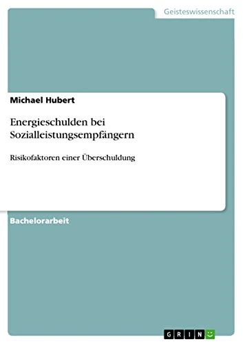 Energieschulden bei Sozialleistungsempfängern: Risikofaktoren einer Überschuldung