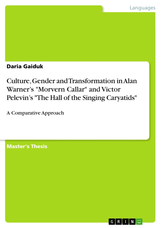 Culture, Gender and Transformation in Alan Warner's "Morvern Callar" and Victor Pelevin's "The Hall of the Singing Caryatids": A Comparative Approach - Image 1