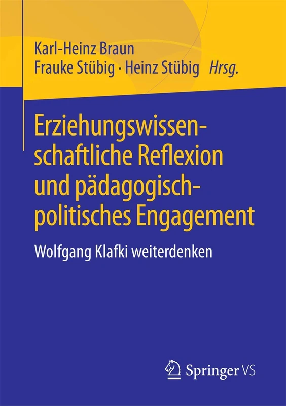 Erziehungswissenschaftliche Reflexion und pädagogisch-politisches Engagement: Wolfgang Klafki weiterdenken - Image 1