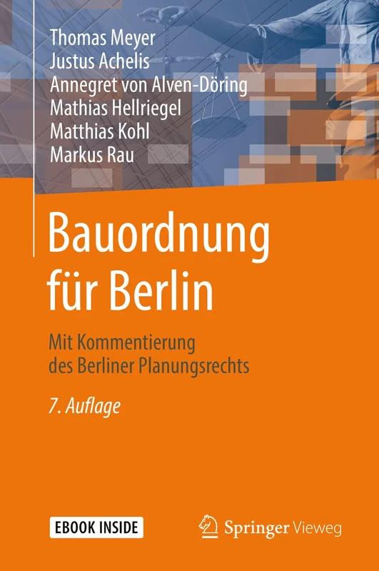 Bauordnung für Berlin: Mit Kommentierung des Berliner Planungsrechts - Image 1