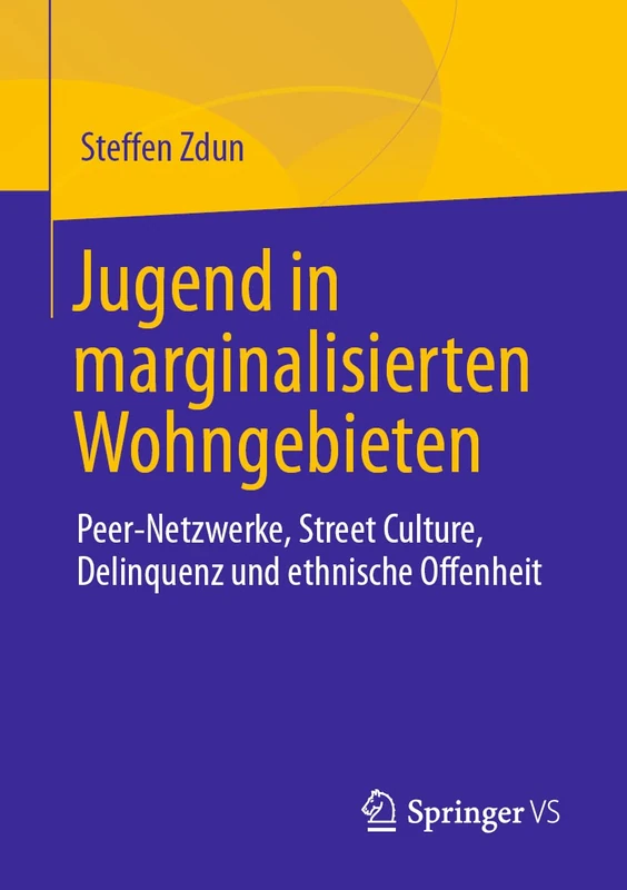 Jugend in marginalisierten Wohngebieten: Peer-Netzwerke, Street Culture, Delinquenz und ethnische Offenheit