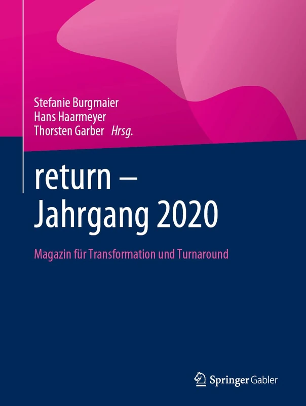 return – Jahrgang 2020: Magazin für Transformation und Turnaround - Image 1