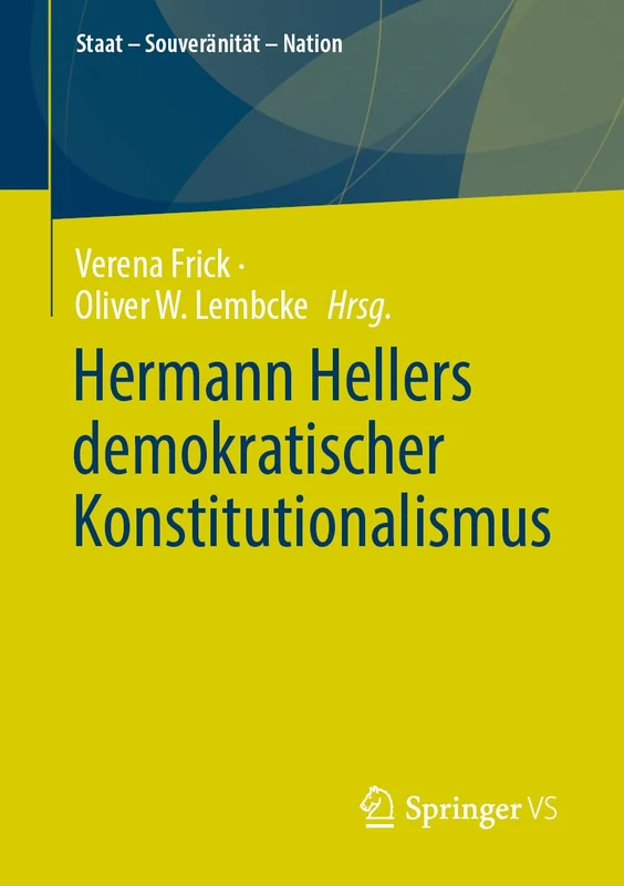 Hermann Hellers demokratischer Konstitutionalismus (Staat – Souveränität – Nation) - Image 1