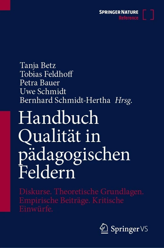 Springer VS Handbuch Qualitat in padagogischen Feldern