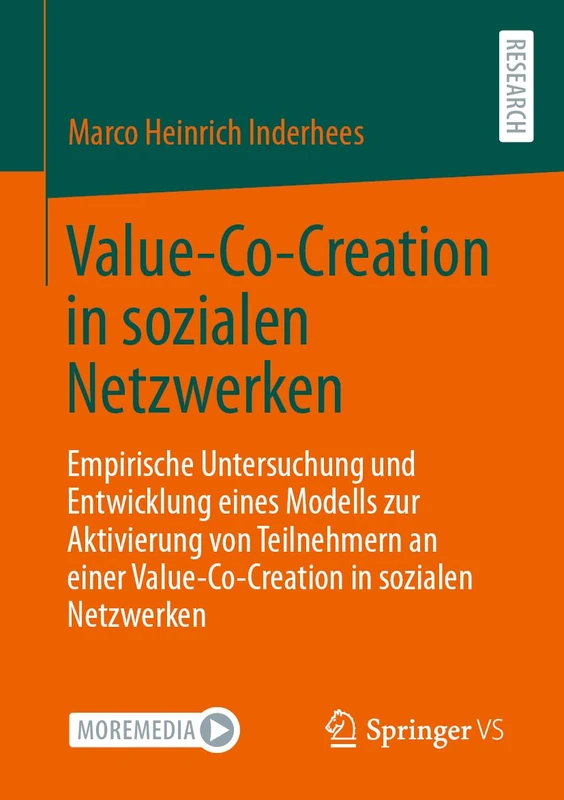 Value-Co-Creation in sozialen Netzwerken: Empirische Untersuchung und Entwicklung eines Modells zur Aktivierung von Teilnehmern an einer Value-Co-Creation in sozialen Netzwerken - Image 1