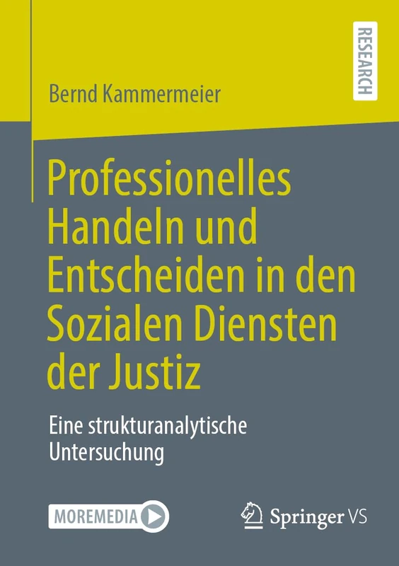 Professionelles Handeln und Entscheiden in den Sozialen Diensten der Justiz: Eine strukturanalytische Untersuchung
