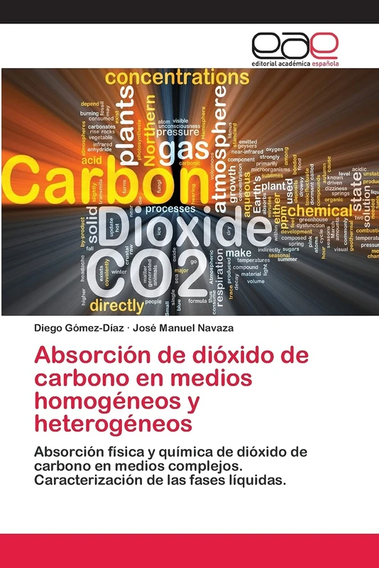 Absorción de dióxido de carbono en medios homogéneos y heterogéneos: Absorción física y química de dióxido de carbono en medios complejos. Caracterización de las fases líquidas.