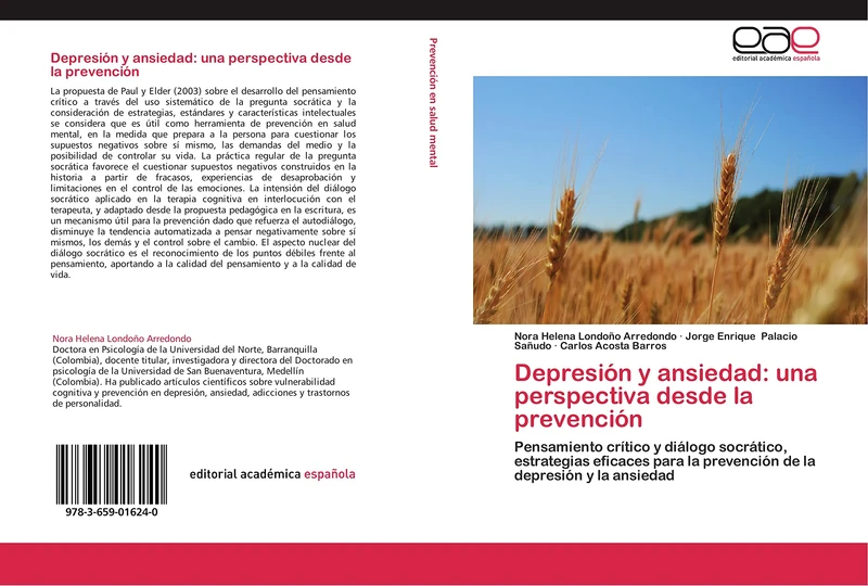 Depresión y ansiedad: una perspectiva desde la prevención: Pensamiento crítico y diálogo socrático, estrategias eficaces para la prevención de la depresión y la ansiedad - Image 1