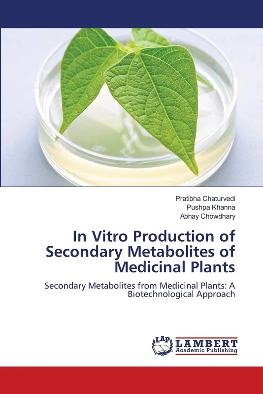 In Vitro Production of Secondary Metabolites of Medicinal Plants: Secondary Metabolites from Medicinal Plants: A Biotechnological Approach