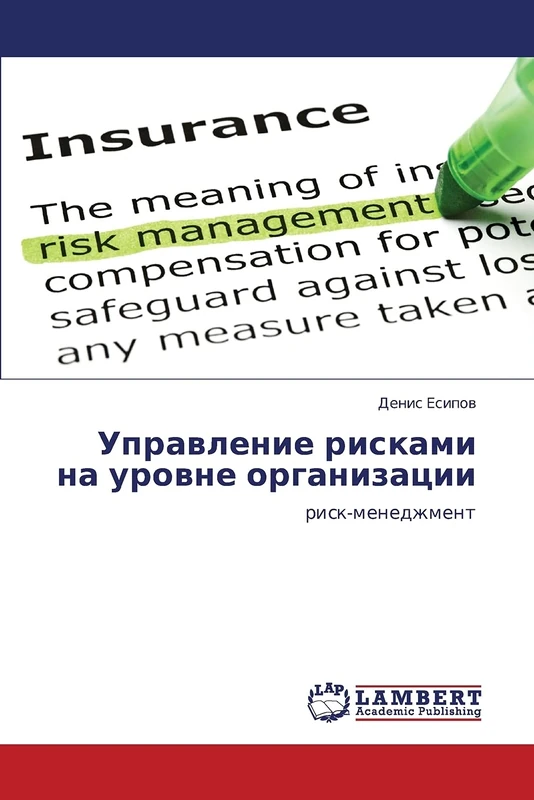 Upravlenie riskami na urovne organizatsii: risk-menedzhment - Image 1