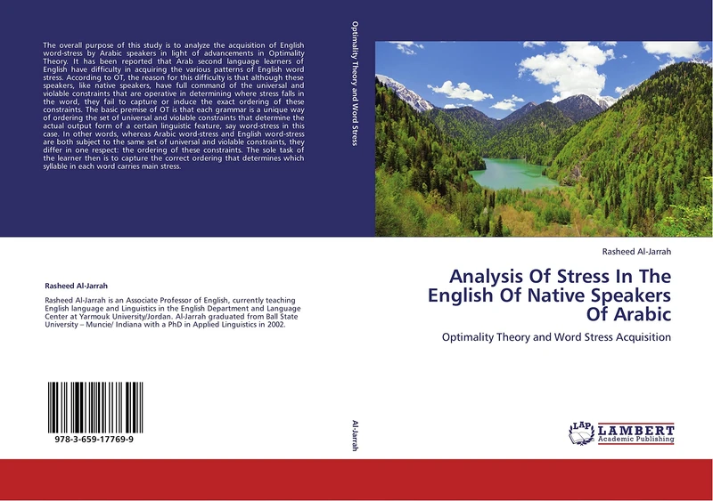 Analysis Of Stress In The English Of Native Speakers Of Arabic: Optimality Theory and Word Stress Acquisition