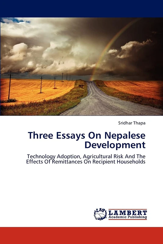 Three Essays On Nepalese Development: Technology Adoption, Agricultural Risk And The Effects Of Remittances On Recipient Households - Image 1