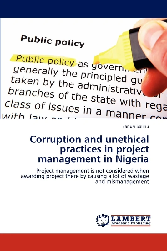 Corruption and unethical practices in project management in Nigeria: Project management is not considered when awarding project there by causing a lot of wastage and mismanagement - Image 1
