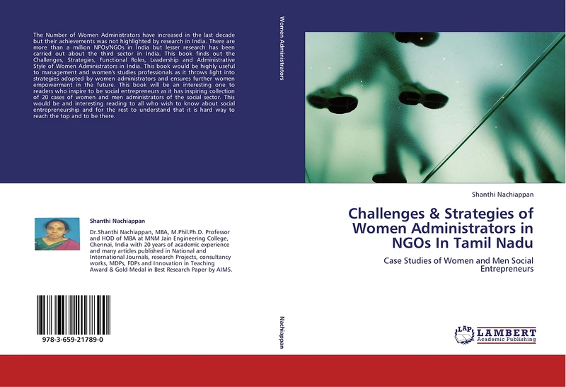 Challenges & Strategies of Women Administrators in NGOs In Tamil Nadu: Case Studies of Women and Men Social Entrepreneurs - Image 1