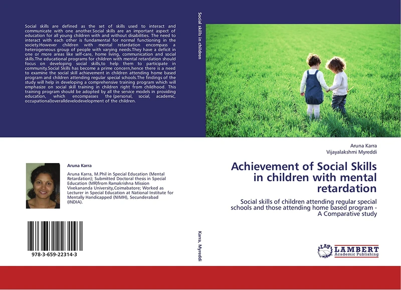 Achievement of Social Skills in children with mental retardation: Social skills of children attending regular special schools and those attending home based program - A Comparative study - Image 1