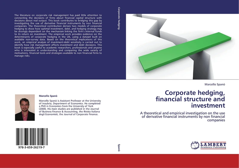 Corporate hedging, financial structure and investment: A theoretical and empirical investigation on the use of derivative financial instruments by non financial companies