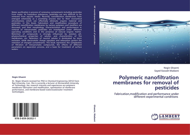 Polymeric nanofiltration membranes for removal of pesticides: Fabrication,modification and performance under different experimental conditions